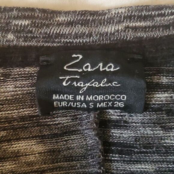 Zara Trafaluc Long Sleeve Mini Dress Size S - Picture 3 of 6